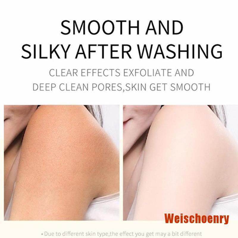 WEIRY Niacinamide Whitening Body Scrub Cream Moisturizing Skin Exfoliating Whole