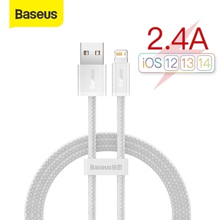 Dây cáp Baseus hỗ trợ sạc nhanh đầu cắm USB cho iPhone 13 Pro Max 12 mini