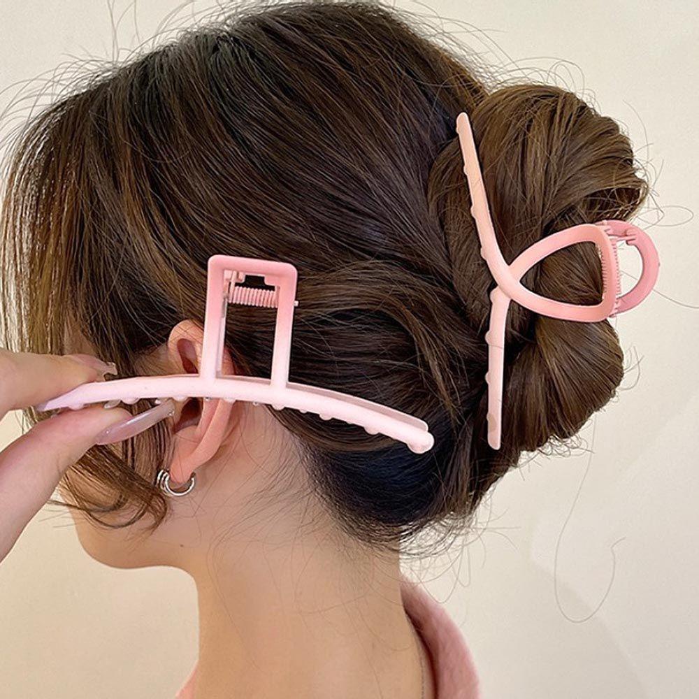 IVORY Kẹp Tóc Cá Mập Màu Gradient Thanh Lịch Cho Nữ