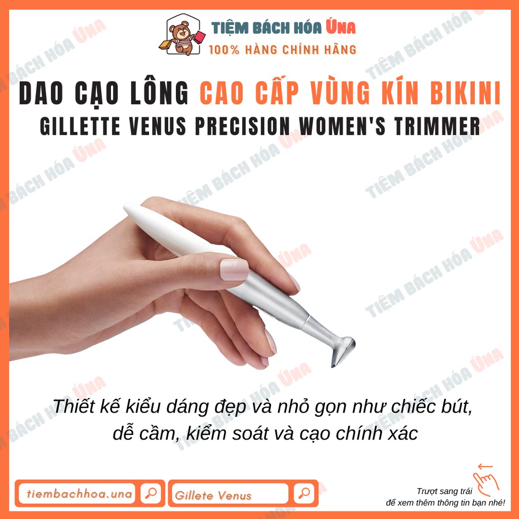 Dao cạo lông vùng kín cao cấp Gillette Venus Bikini Precision Women's Trimmer