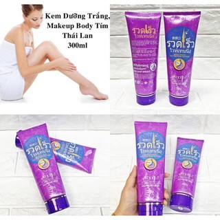 Kem dưỡng trắng và makeup body tím Thái Lan