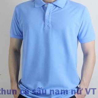 ÁO THUN CÁ SẤU MÀU XANH BIỂN