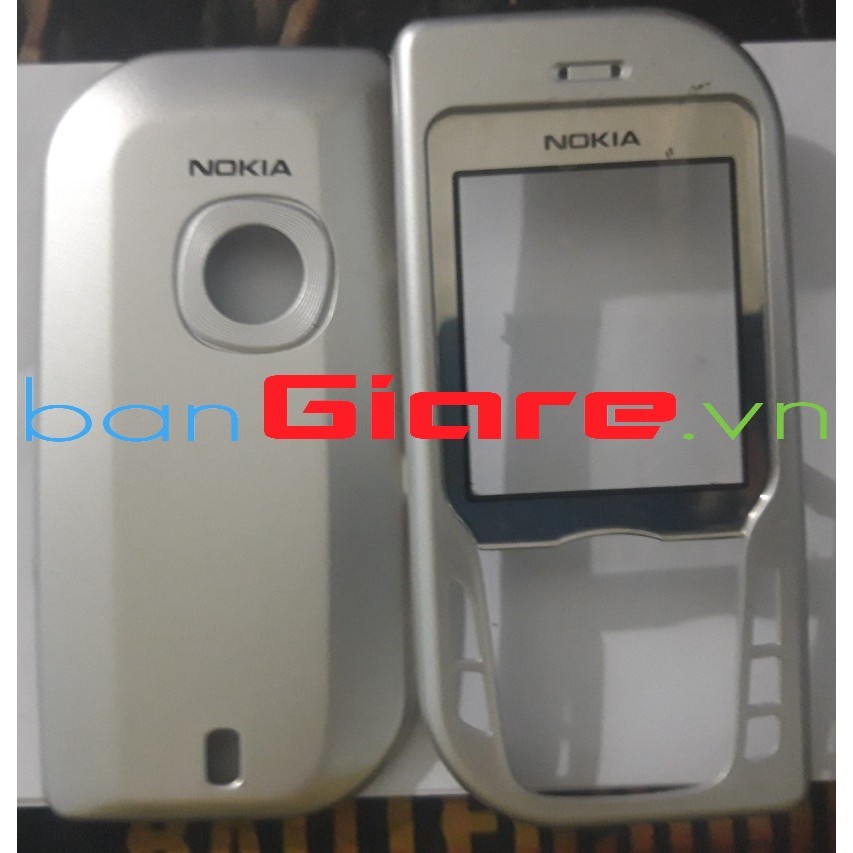 VỎ KHÔNG PHÍM NOKIA 6670 MÀU TRẮNG