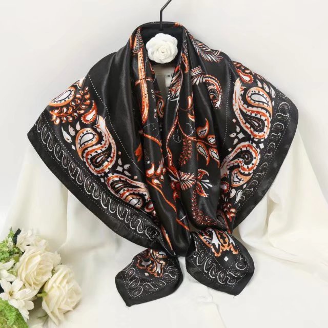 Khăn choàng cổ vuông 90cm thời trang nữ tính