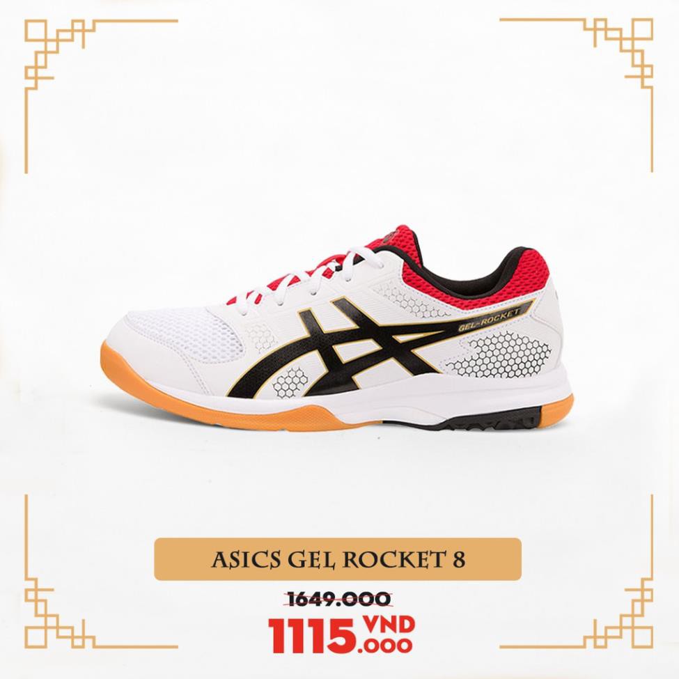 Giày Bóng Chuyền Asics Rocket 8 - CHÍNH HÃNG Chất Lượng Cao [ HÀNG BÁN CHẠY ] :