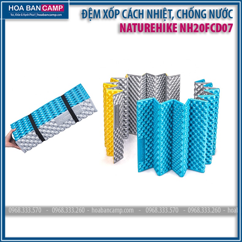 Đệm Xốp Cách Nhiệt, Chống Nước Siêu Nhẹ NatureHike NH20FCD07