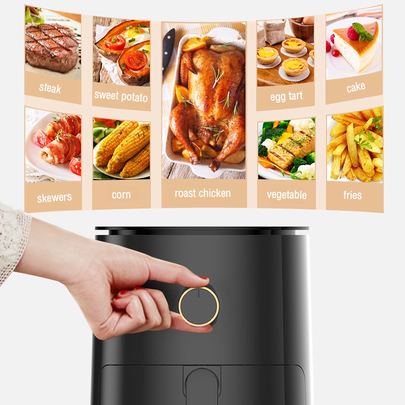 JOYOUNG Nồi chiên không dầu tự động cỡ lớn tiện dụng cho gia đình