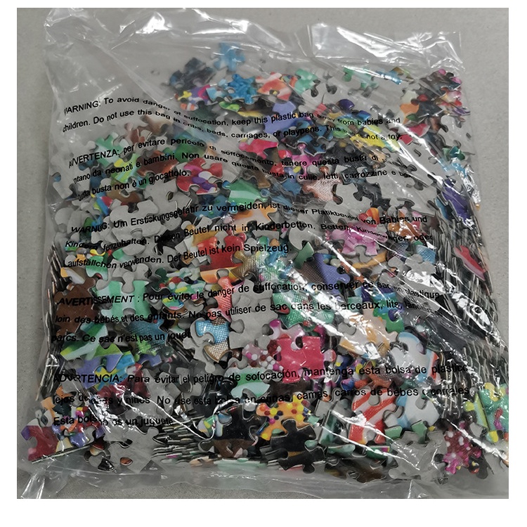 Tranh Ghép Xếp Hình 1000 Miếng Jigsaw Puzzle Warm Home, Ngôi Nhà Ấm Cúng (Kích thước 70 x50 cm)