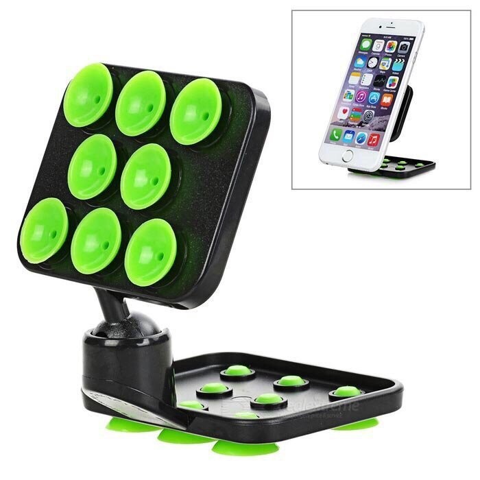 Giá Đỡ - Đế Hít , hút chân không Điện Thoại 2 Mặt Xoay 360 Độ - Hít Mọi Mặt Phẳng, đồng hồ xe máy , now, grab,be,