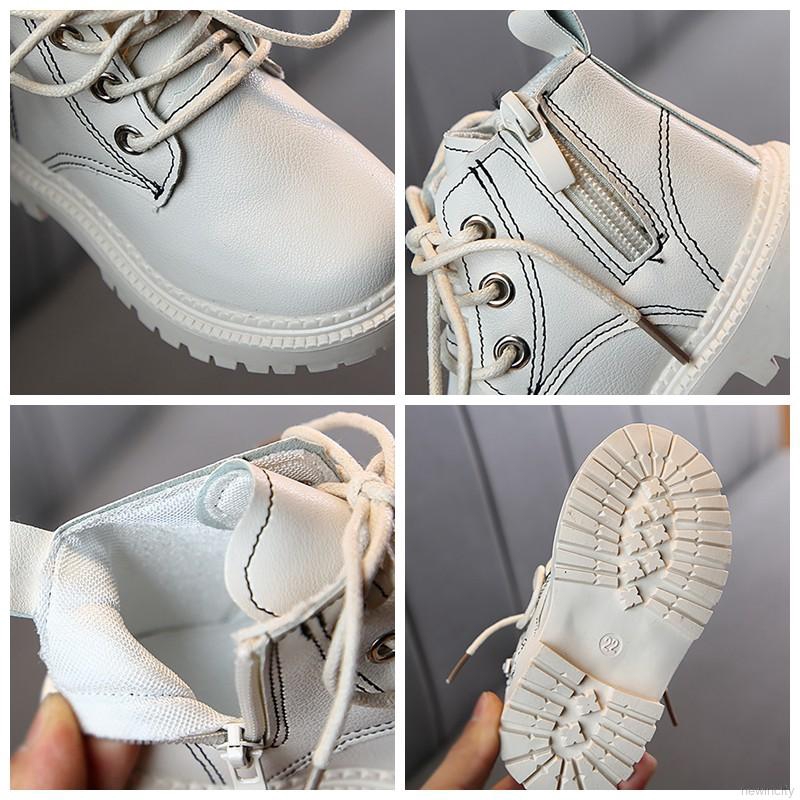  Giày bốt làm từ da phong cách Hàn Quốc dành cho bé