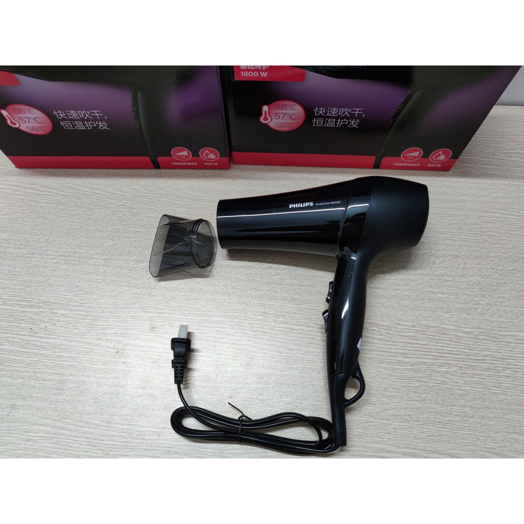 Máy Sấy Tóc Philips BHC020, Công Suất 1800W