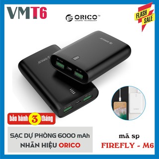 Sạc dự phòng Orico Firefly M6 6000mAh