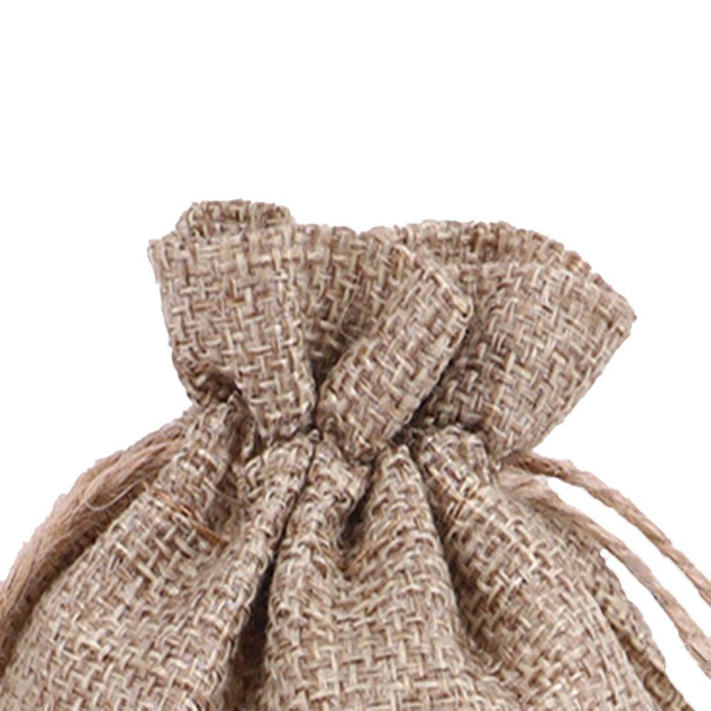 Túi Dây Rút Chất Liệu Cotton Lanh Đựng Trang Sức / Kẹo / Trang Trí Tiệc Cưới / Giáng Sinh