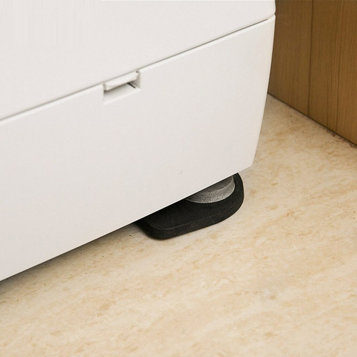 Sét 4 miếng đệm xốp kê chân máy giặt tủ lạnh chống rung 88221