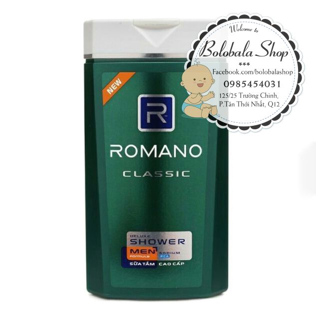 Sữa tắm Romano - 150g
