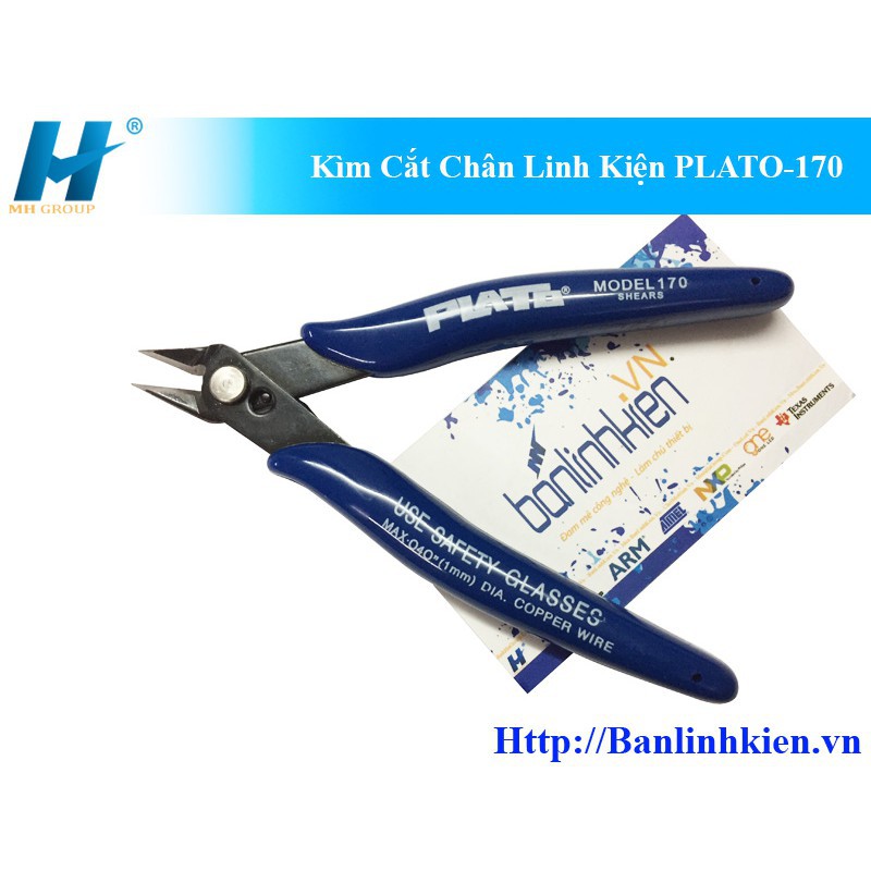 Kìm Cắt Chân Linh Kiện PLATO-170