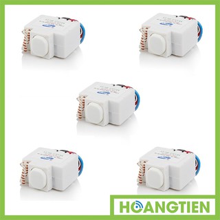 Bộ 5 công tắc điều khiển từ xa sóng RF và hồng ngoại TPE RI01