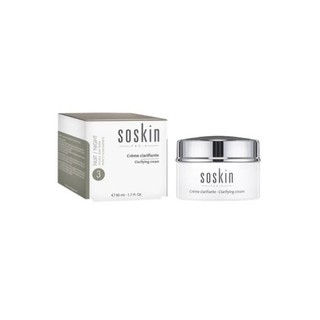 Kem dưỡng trắng da mặt mờ thâm nám tàn nhang vào ban đêm Soskin Clarifying Cream 50ml