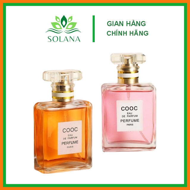 Nước Hoa Nữ Cooc Eau De Parfum Perfume Paris Cao Cấp 50ML Nội Địa Trung SOLANA