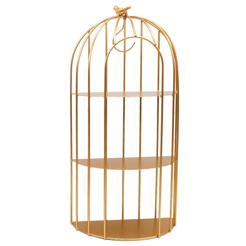Giá Đỡ Trưng Bày Bánh / Trang Sức / Món Tráng Miệng Bằng Sắt Rèn Phong Cách Bắc Âu Nhiều Tầng | BigBuy360 - bigbuy360.vn