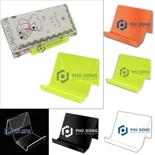 COMBO 10 Kệ Đế Mica Trưng Bày Bóp Ví Nữ (NHIỀU MÀU)