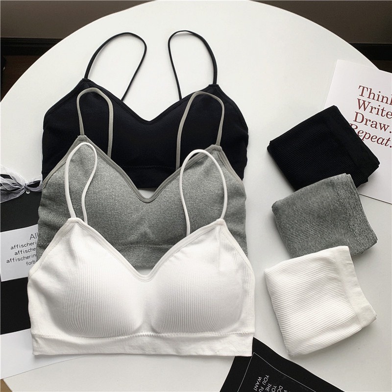 Bộ đồ lót nữ cotton, áo ngực mút mỏng, quần lót may chắc chắn siêu thoáng mát HLBOUTIQUE B3211