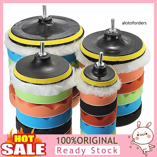 Bộ Xốp Đánh Bóng Xe Hơi 7 Món 3 / 5 / 6 / 7 Inch