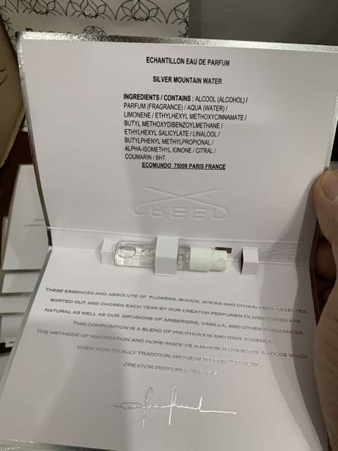 Nước hoa vials creed silver mountain water edp 2ml | BigBuy360 - bigbuy360.vn