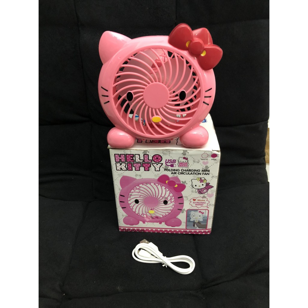 QUẠT GẬP KITTY