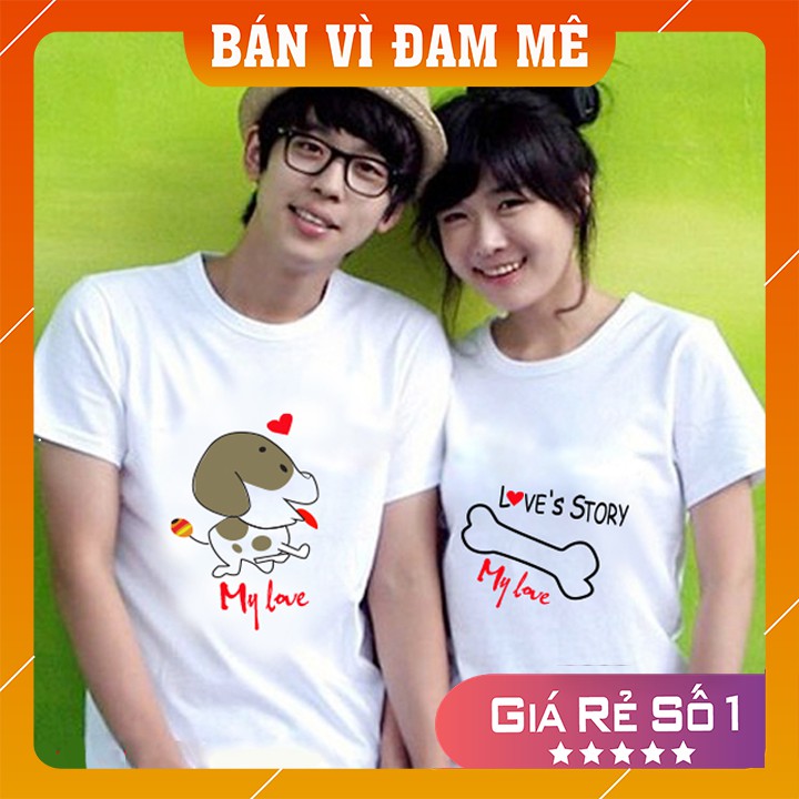 Shop áo đôi mùa hè đẹp giá rẻ
