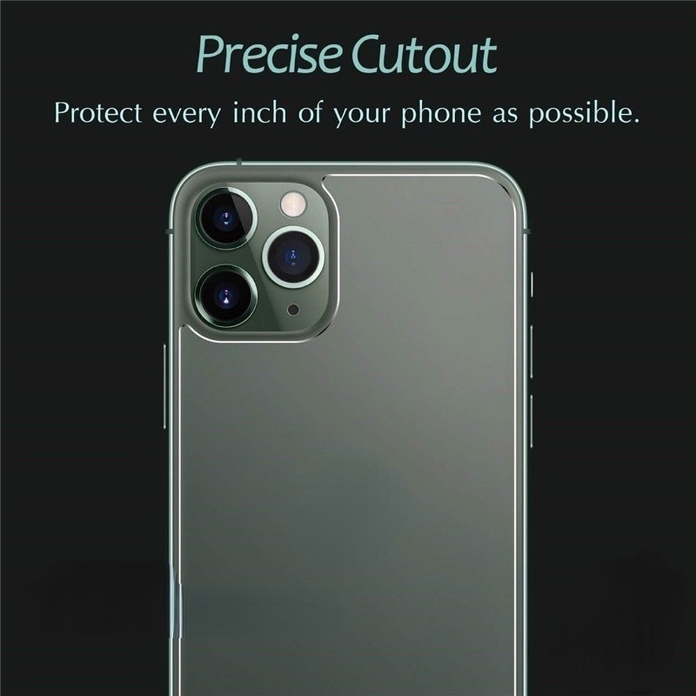 Kính cường lực bảo vệ màn hình và mặt sau thích hợp cho IPhone 12 11 Pro Max X Xs Max XR 8 7 Plus 6 6s