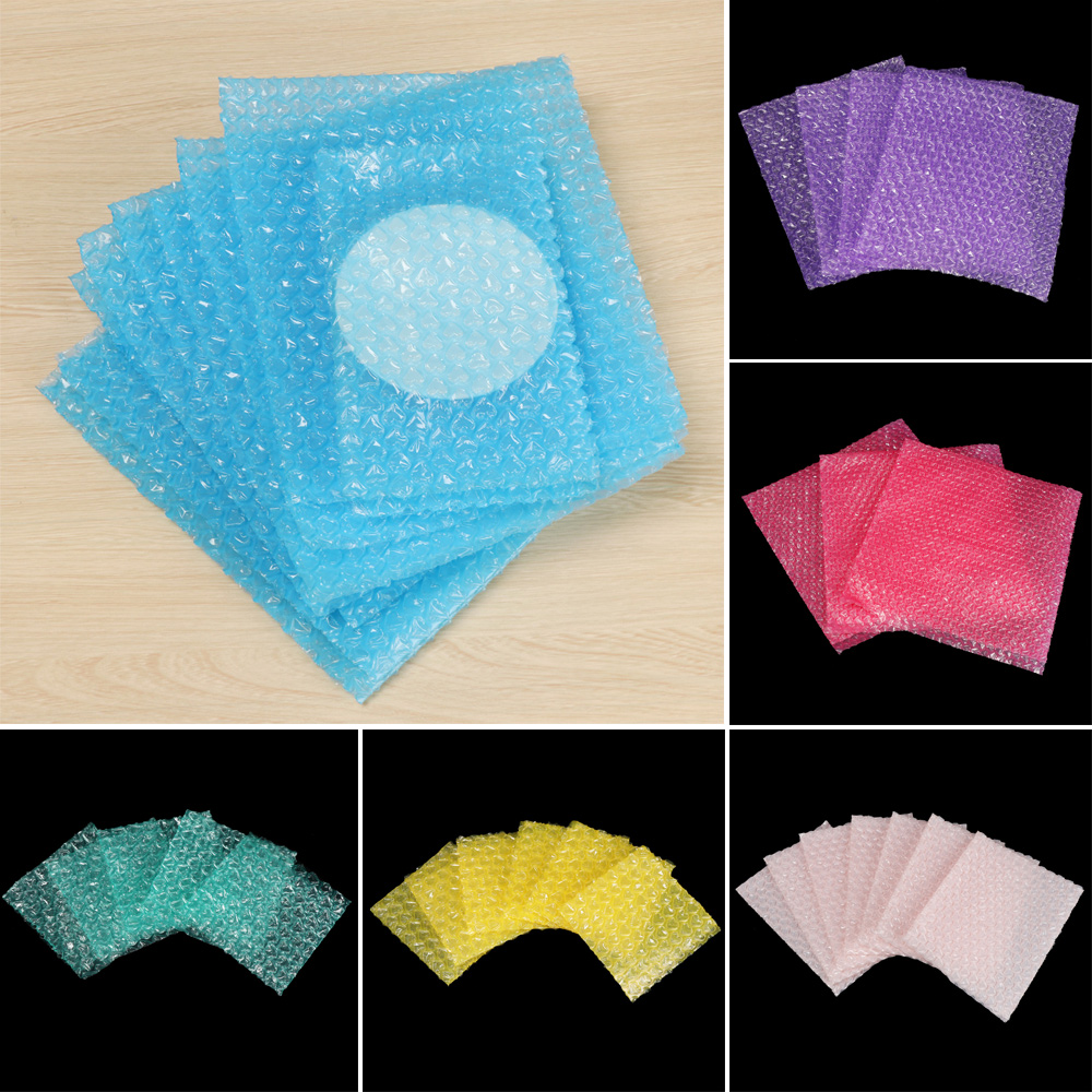 Set 50 túi bao bì bong bóng bền bỉ tiện dụng