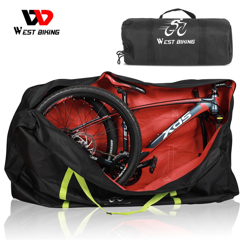 Túi đựng đồ WEST BIKING dày dặn 14/16/20/26/27.5&quot; x 700C có thể gấp gọn tiện dụng cho xe đạp du lịch