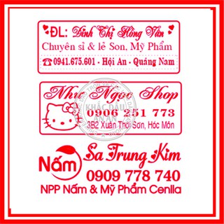Khắc Dấu Shop - Con dấu Shop
