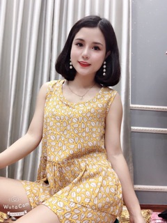 Đồ bộ lanh lụa