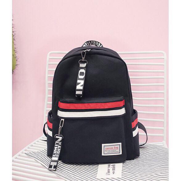 Balo Thời Trang Nam Nữ Sọc 9.75