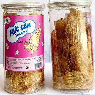 Hũ 200g mực cán mỏng tẩm vị ăn liền