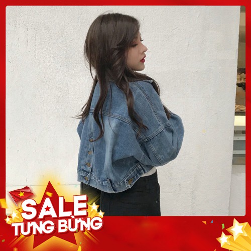 -HÀNG NHẬP KHẨU Áo khoác nữ jean lửng croptop có túi sành điệu - NỮ 16 Liên hệ mua hàng 084.209.1989