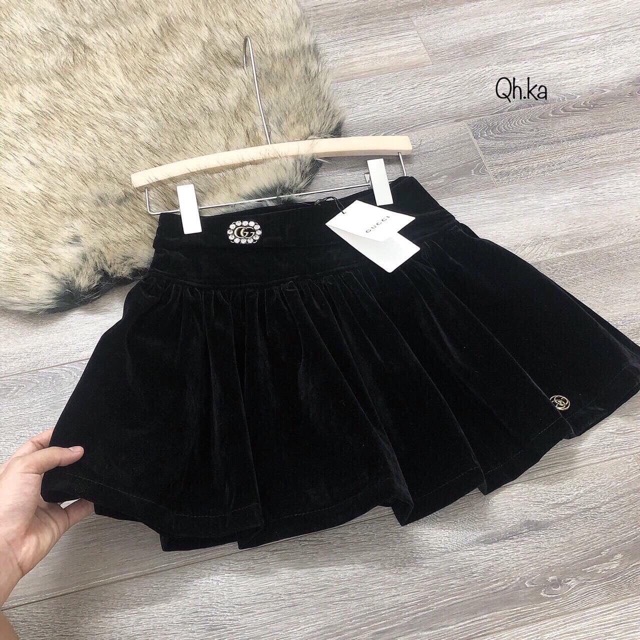 Chân váy nhung GC