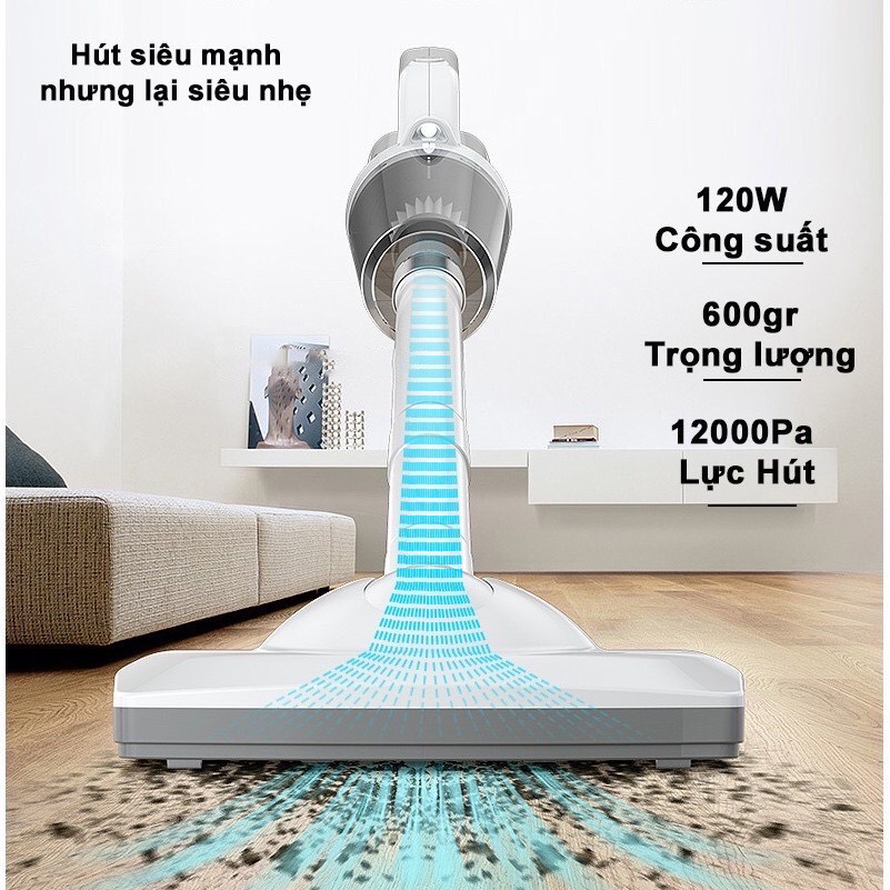 Máy Hút Bụi Không Dây Cầm Tay LT 106EG - Máy Hút Bụi Đa Năng Lực Hút Mạnh Công Suất Lớn 12000PA