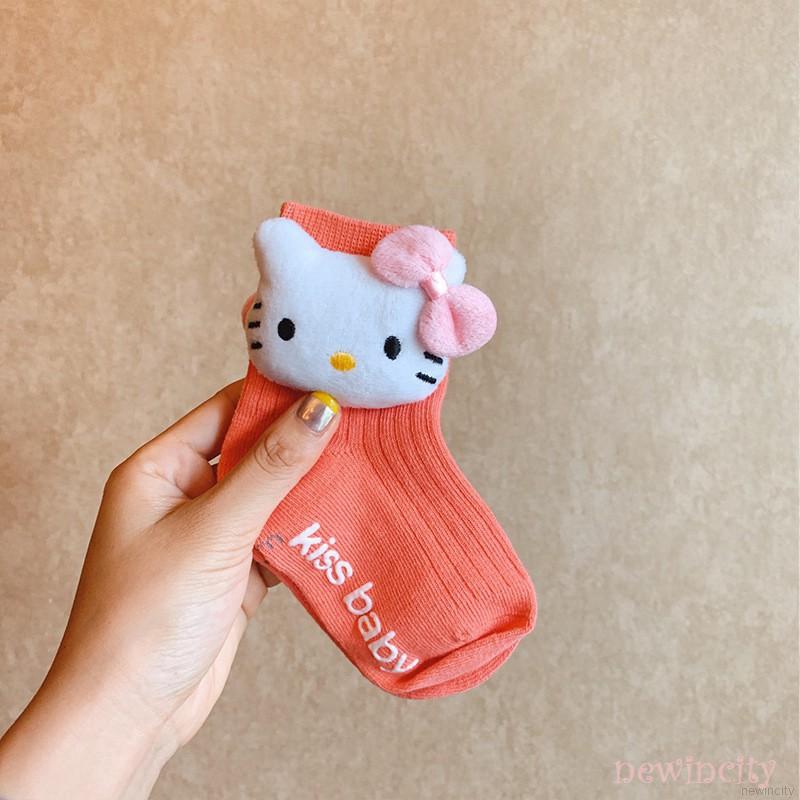 Vớ cotton mềm mại kiểu dáng Hàn Quốc dùng cho trẻ nhỏ