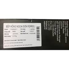 Bếp hồng ngoại đơn FERROLI (CHÍNH HÃNG) model CS 2000-EC