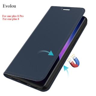Bao Da Điện Thoại Nắp Lật Nam Châm Dux Cho Oneplus 8 7 Pro 1 + 7t 1 + 8 Pro