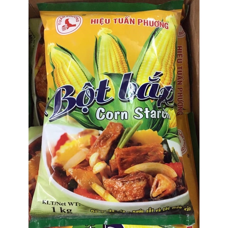 Bột ngô Tuấn phương 1kg loại 1