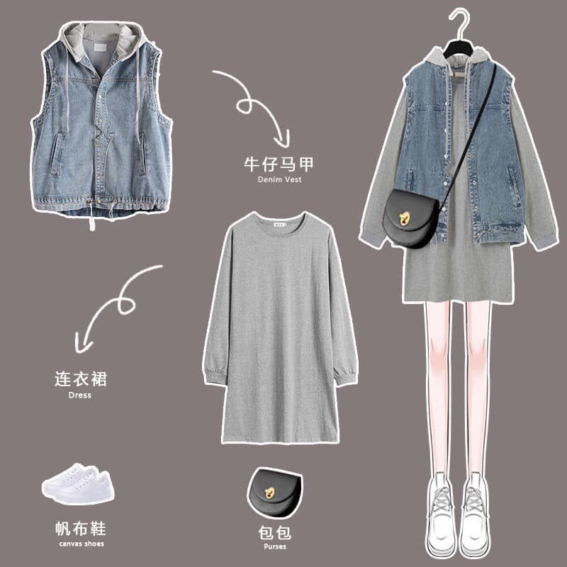 Set váy áo tiểu thư hàn quốc