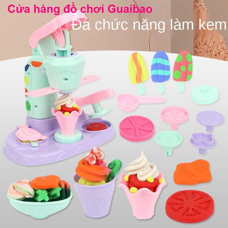 máy làm mì màu heo đất kem plasticine không độc hại cho trẻ sơ sinh đồ chơi em bé gái 3 6 tuổi