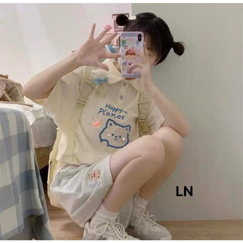 Bộ đùi polo gấu DA6