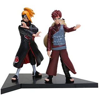 Set 02 Mô Hình Trang Trí Nhân Vật Gaara & Deidara Trong Naruto