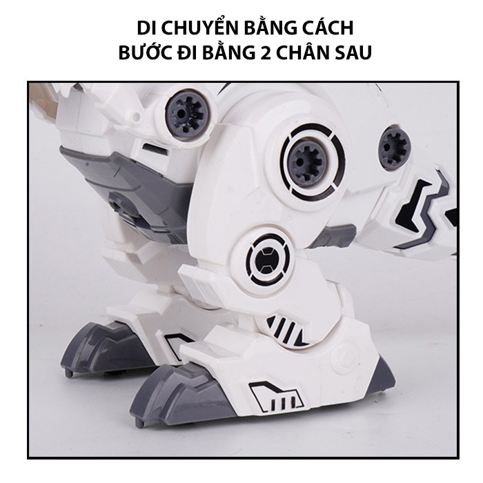 Đồ chơi Khủng Long Robot biết bước đi, có thể tháo dời và lắp ghép