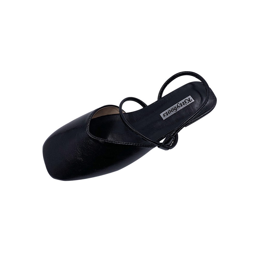 Giày sandal Baotou 2019 kiểu cổ điển cho phụ nữ lớn tuổi